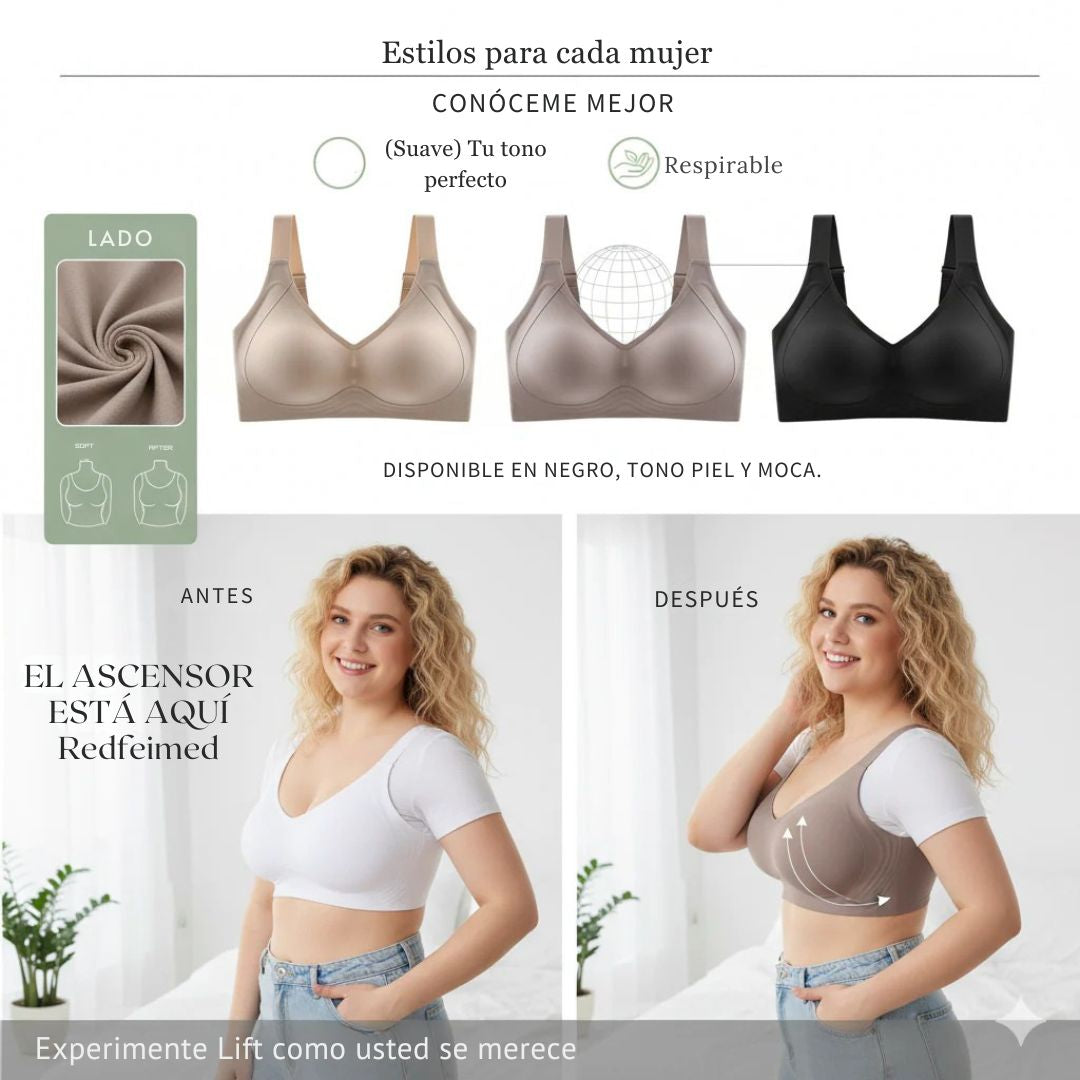 Silueta Lift® - 3x1 Bra Push-up sin costuras