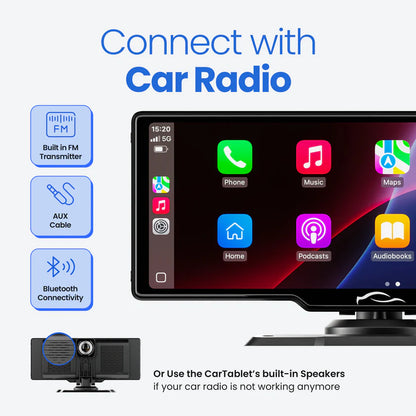 CarConnect Pro® - 4K Wireless Smart Screen (Apple CarPlay & Android Auto)