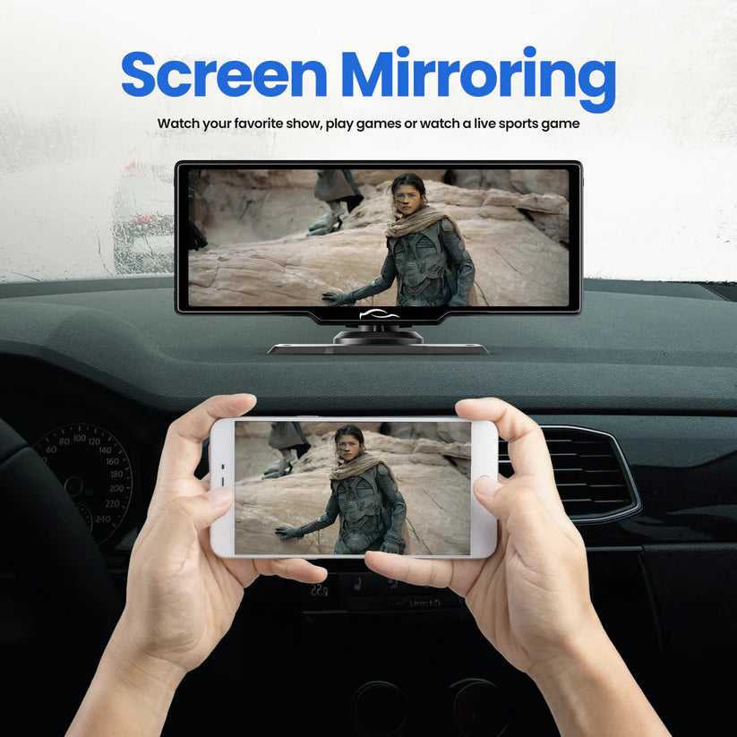 CarConnect Pro® - 4K Wireless Smart Screen (Apple CarPlay & Android Auto)