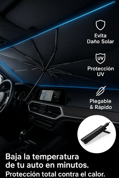 Parasolix® - Sombrilla Parasol Universal  para el Coche