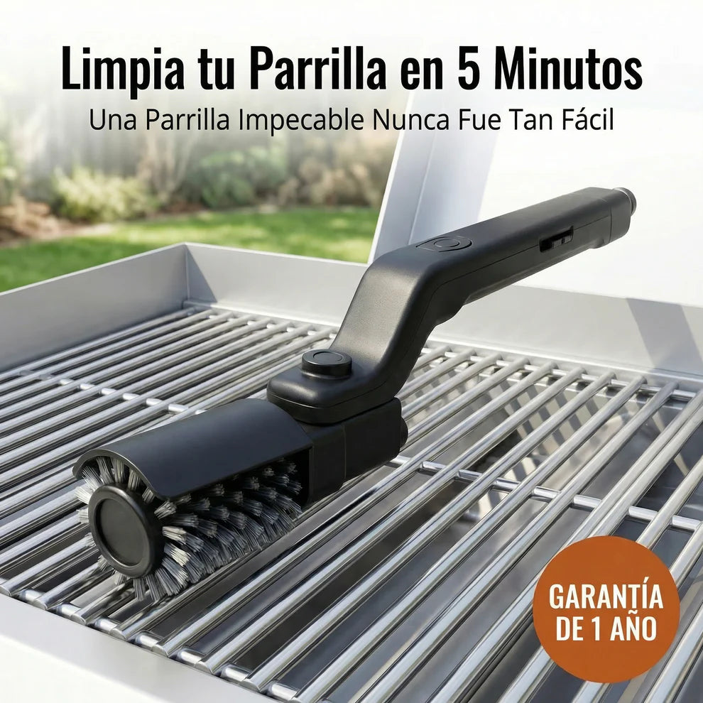 ParrillaBrilla® - Limpiador de Parrilla Eléctrico y Sin cables