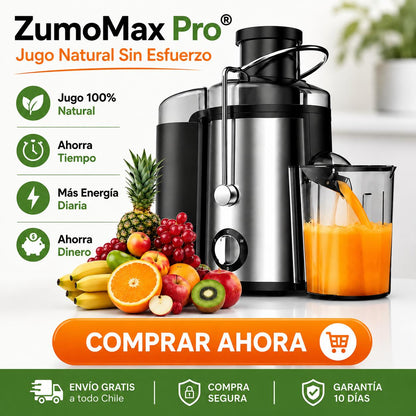ZumoMax Pro® - Jugo Fresco y Natural en menos de 1 minuto