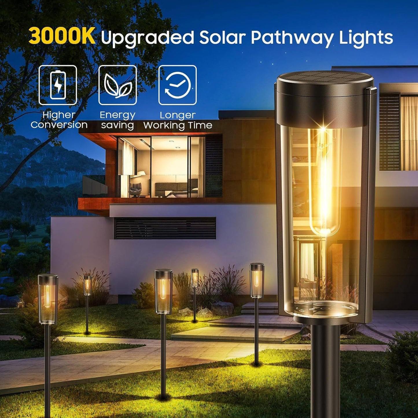 EcoLamp - Solar garden lights🔥 2 for the price of 1 🔥