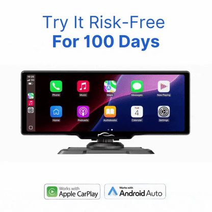 CarConnect Pro® - 4K Wireless Smart Screen (Apple CarPlay & Android Auto)