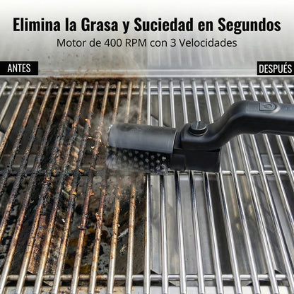 ParrillaBrilla® - Limpiador de Parrilla Eléctrico y Sin cables