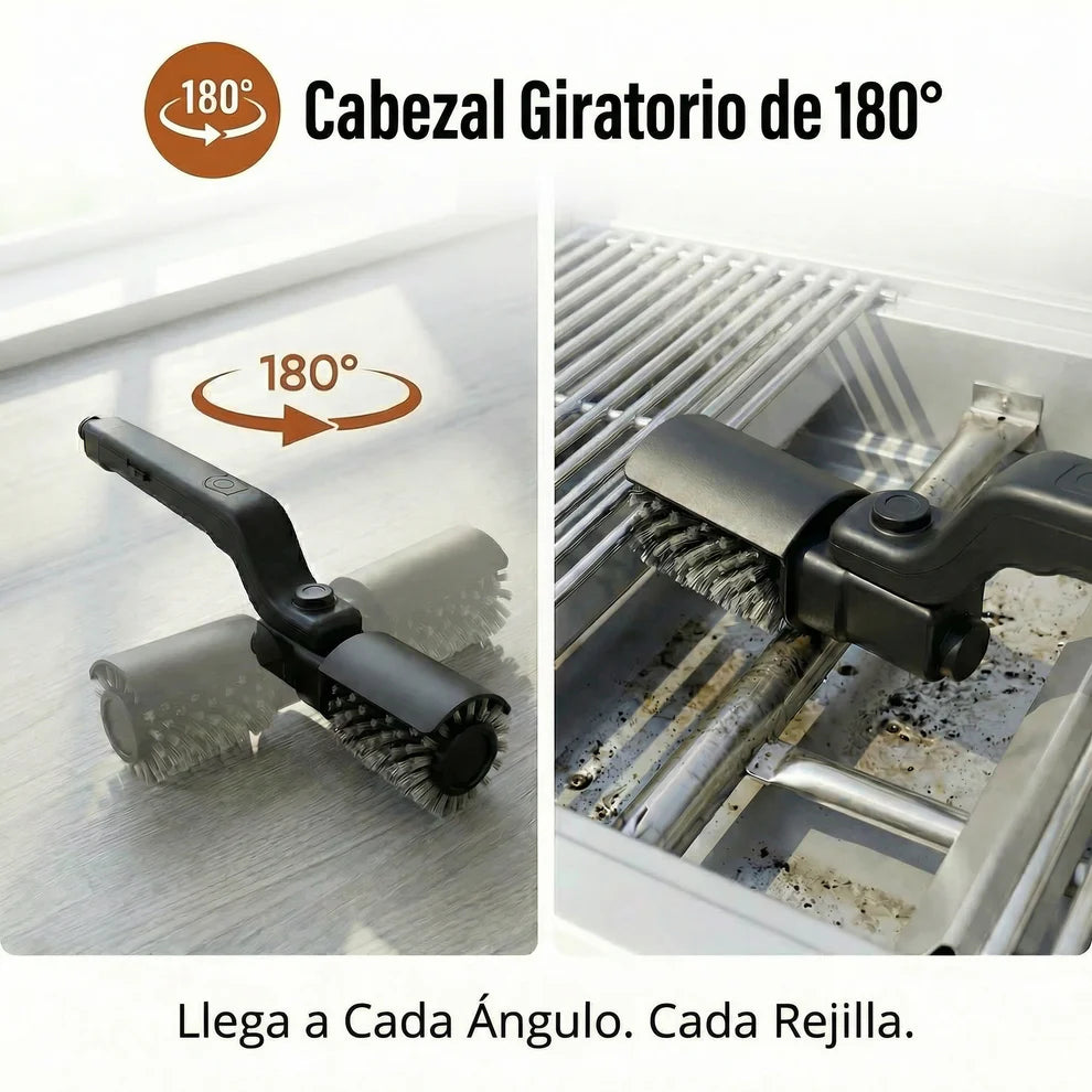 ParrillaBrilla® - Limpiador de Parrilla Eléctrico y Sin cables