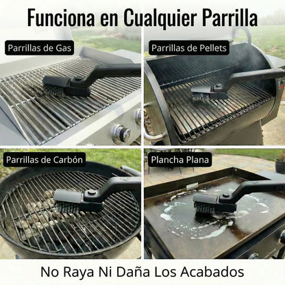 ParrillaBrilla® - Limpiador de Parrilla Eléctrico y Sin cables