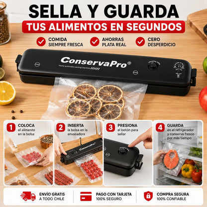 ConservaPro® - Sella y Guarda tus Alimentos en Segundos
