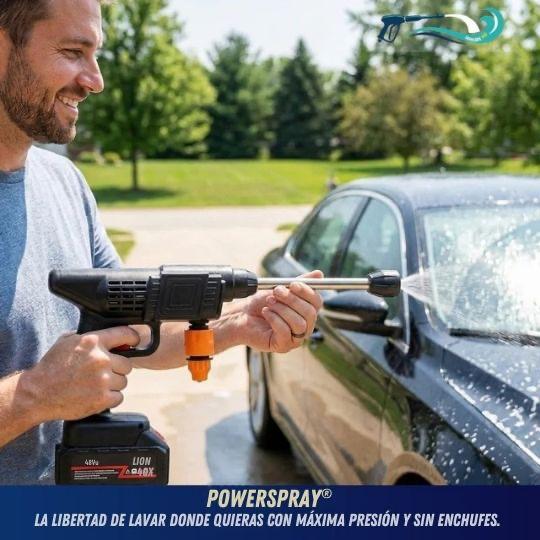 PowerSpray® -  Hidrolimpiadora sin cables + 12 accesorios incluidos