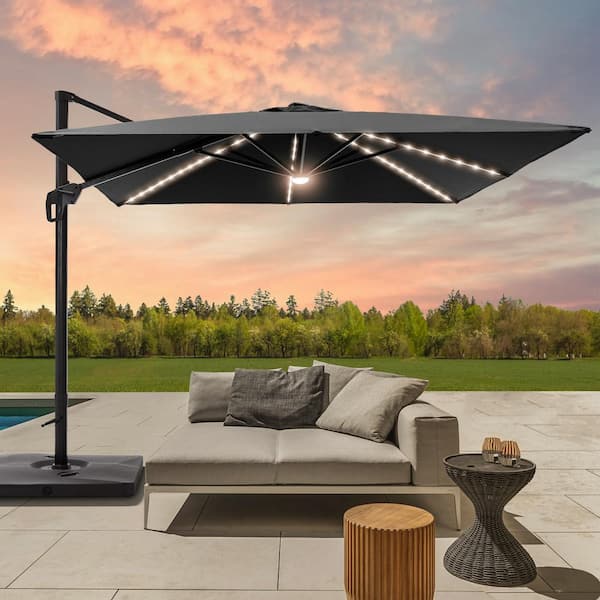 Parasolèa® - Sombrilla Solar Orientable con Luces LED