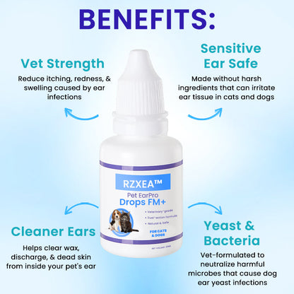 Official Store | RZXEA™ Pet EarPro Drops FM+